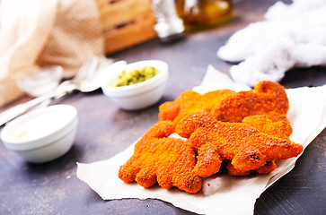 Image showing fish nuggets