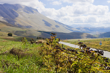 Image showing National Park of the Sibillini Mountains. Italy.