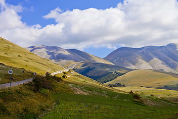 Image showing National Park of the Sibillini Mountains.