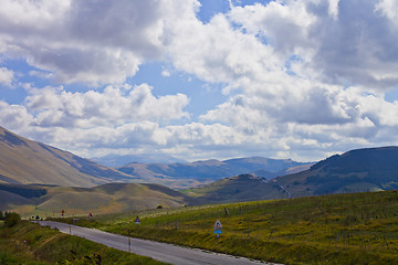 Image showing National Park of the Sibillini Mountains. Italy.