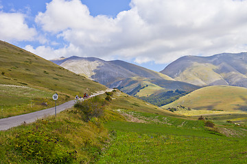 Image showing National Park of the Sibillini Mountains. Italy.