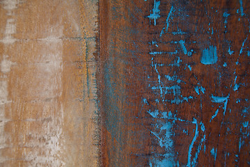 Image showing Wooden grunge wooden painted texture.