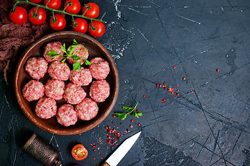 Image showing meatballs