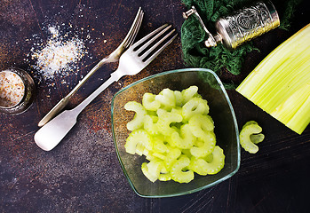 Image showing fresh celery