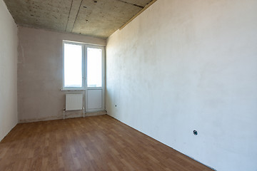 Image showing Part of the room with access to the balcony