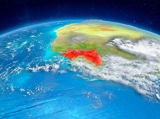 Image showing Guinea on Earth