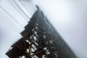 Image showing Duga Antenna Complex in Chernobyl Exclusion zone 2019