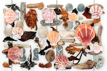 Image showing Seaside Abstract Collage