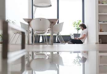 Image showing man enjoying relaxing lifestyle