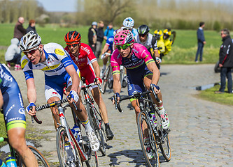 Image showing The Peloton - Paris Roubaix 2016