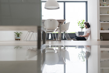 Image showing man enjoying relaxing lifestyle