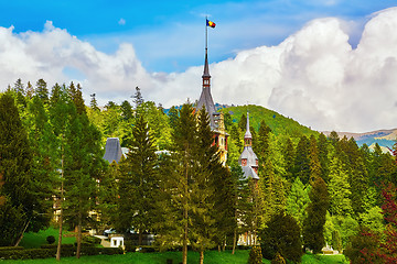 Image showing Peles Castle in Sinaia