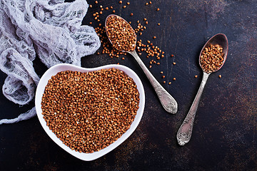 Image showing raw buckwheat