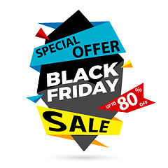 Image showing Black Friday Sale Label