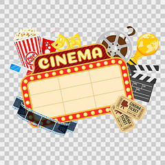 Image showing Cinema and Movie Time