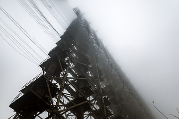 Image showing Duga Antenna Complex in Chernobyl Exclusion zone 2019