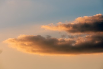 Image showing Dramatic sky as background texture