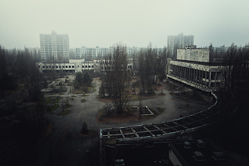 Image showing Abandoned city of Pripyat 2019