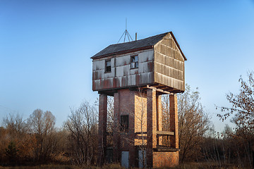 Image showing Small house on coluimns