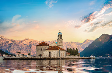 Image showing Church Our Lady in Perast