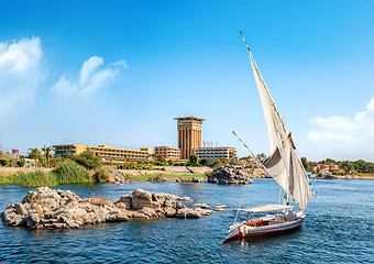 Image showing View of Aswan