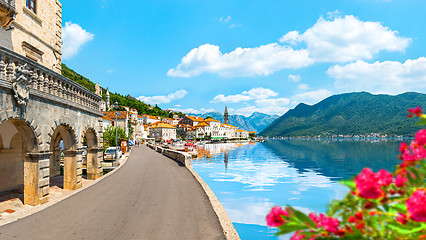 Image showing Perast in summer
