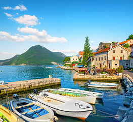 Image showing Historic city Perast