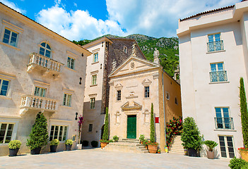 Image showing Perast and Church