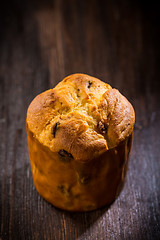 Image showing Traditional Panettone for Christmas