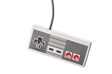 Image showing Nintengo NES controller