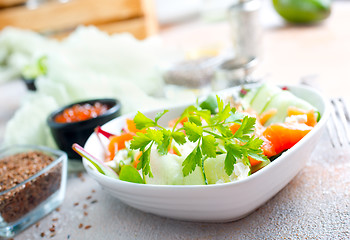 Image showing fresh salad