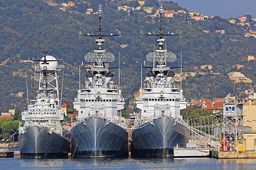 Image showing Naval Ships