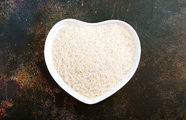 Image showing raw rice