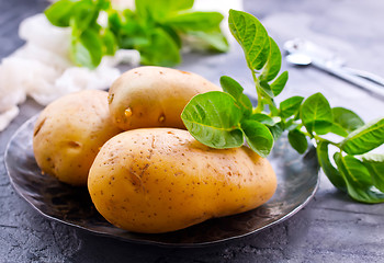 Image showing raw potato