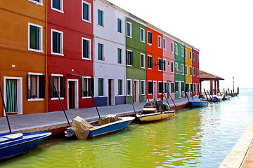 Image showing Burano Canal