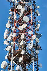 Image showing Transmitter tower detail