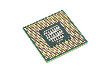 Image showing Computer Processor Atom CPU