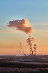 Image showing Power Plant Smoke