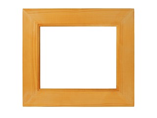 Image showing Big wooden frame