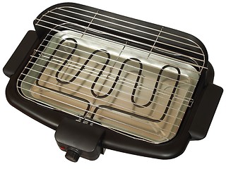 Image showing Electric barbecue grill