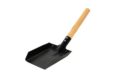 Image showing Hand shovel for coal and ash