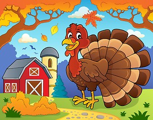 Image showing Turkey bird theme image 2
