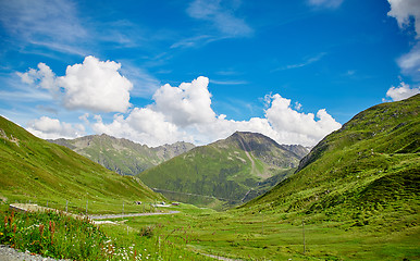 Image showing Swiss Alps landscape