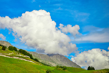 Image showing Swiss Alps landscape