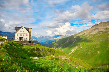 Image showing Beautiful Swiss Alps landscape