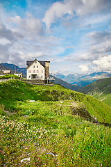 Image showing Beautiful Swiss Alps landscape