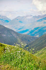 Image showing Swiss Alps landscape