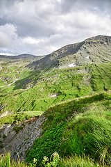 Image showing Swiss Alps landscape