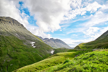 Image showing Swiss Alps landscape