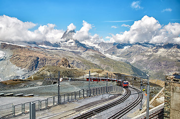 Image showing Gornergrat Zermatt, Switzerland, Swiss Alps